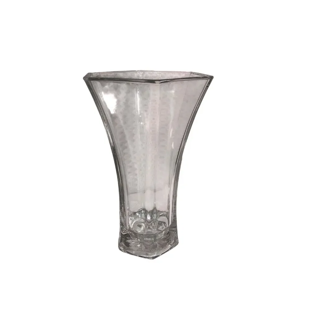 Hoosier Glass Clear Vase